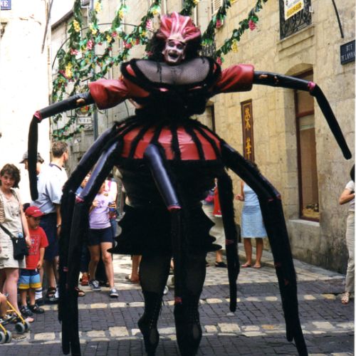 La gourmande femme araignée