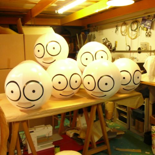 3 têtes finalisées